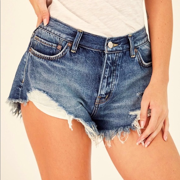 free people good vibrations shorts
